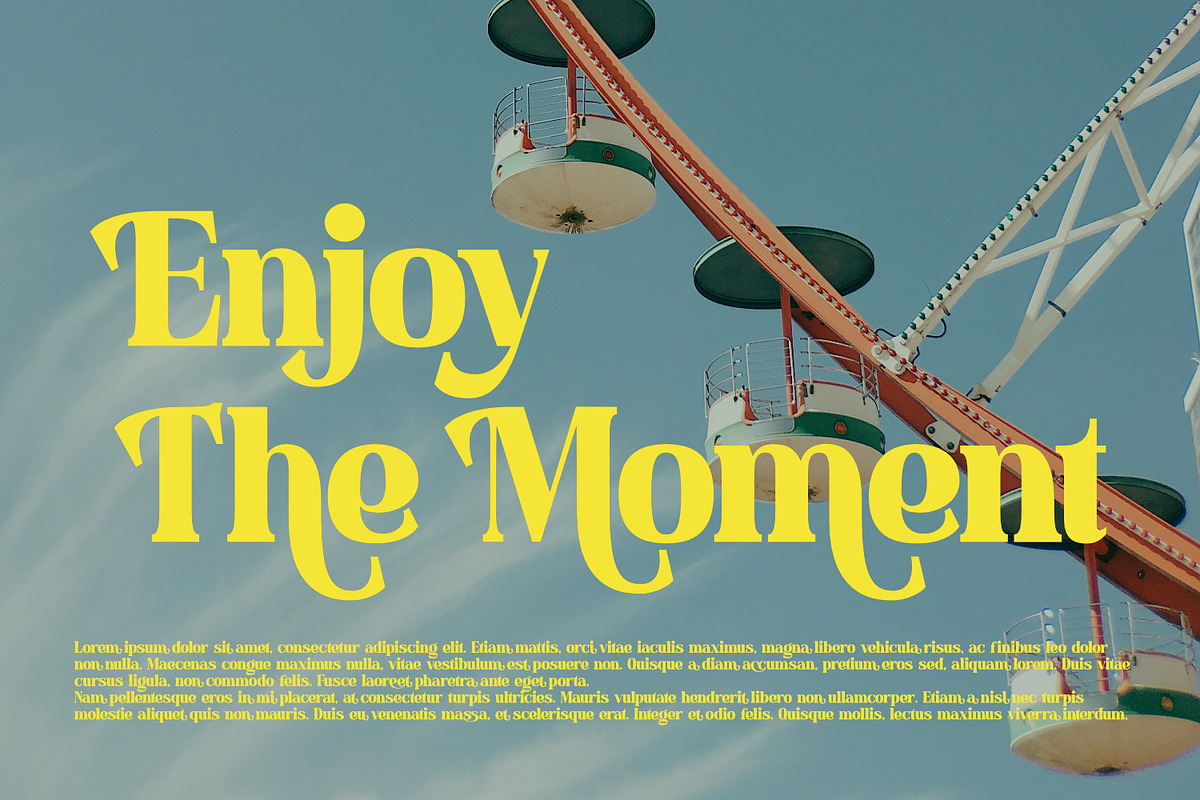 Repra - Retro Serif, a Serif Font by Khoir (Photo 6 of 10)