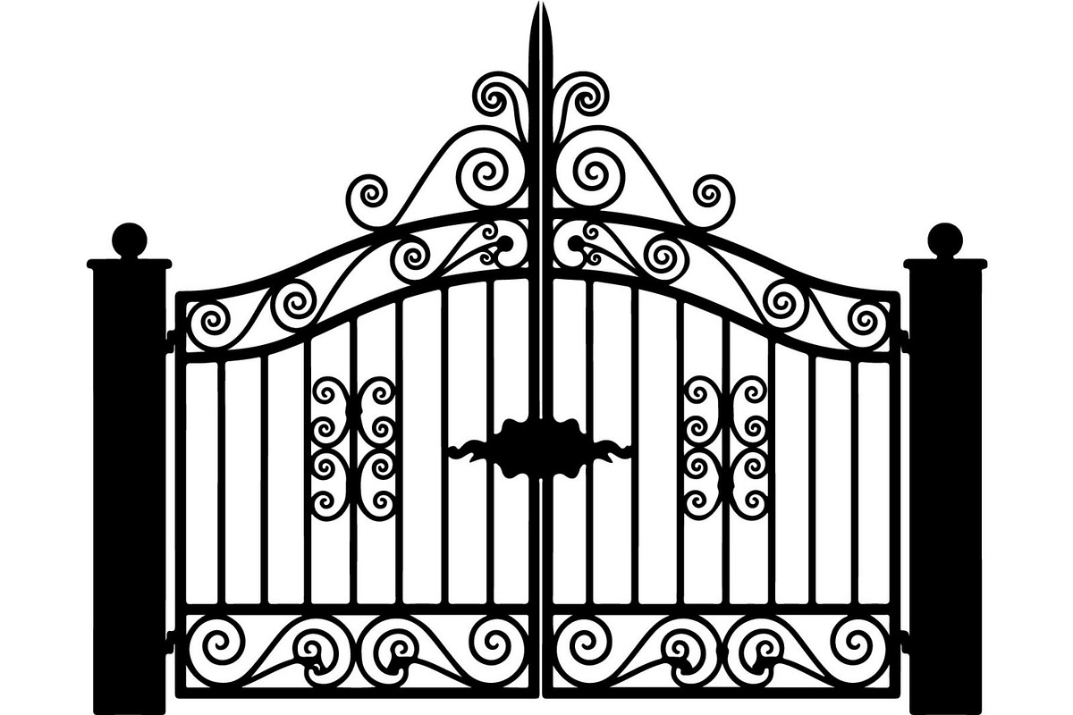 Elegant Ornamental Wrought Iron, a Graphic by Designer_Momina (Photo 2 of 20)