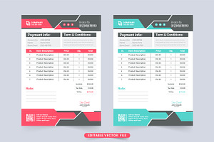 Invoice Template And Payment Receipt