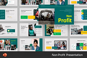 Nonprofit Presentation Powerpoint, a Presentation Template by Fit-tee (Thumbnail 1 of 2)