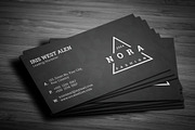 Creative Minimal Business Card, a Business Card Template by Divergent Studio (Thumbnail 2 of 3)
