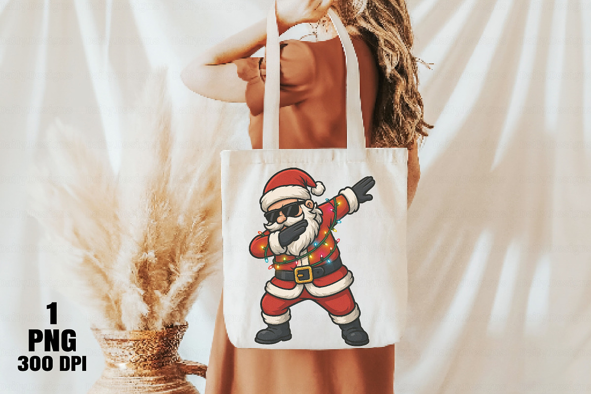 Christmas Santa PNG Clipart, an Illustration by Daily.Designs (Photo 3 of 10)