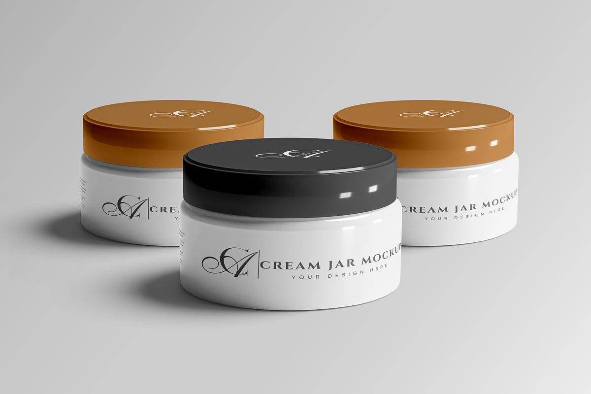 Glossy Cream Jar Mockup, a Product Mockup by Graphic_world89 (Photo 6 of 6)