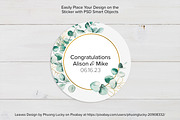 Round Sticker Mockups - PSD & PNG, a Packaging Mockup by MelissaBMockups (Thumbnail 3 of 11)