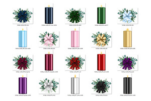 Holiday Candle Bouquets