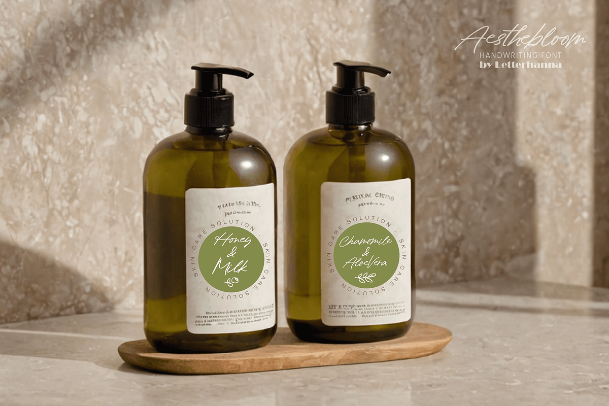 Aesthebloom Signature Script Font, a Handwritten Font by Letterhanna Studio (Photo 7 of 12)