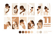 Endless Love – Mother & Child Greeti, a Person Illustration by VasilkovS (Thumbnail 5 of 7)