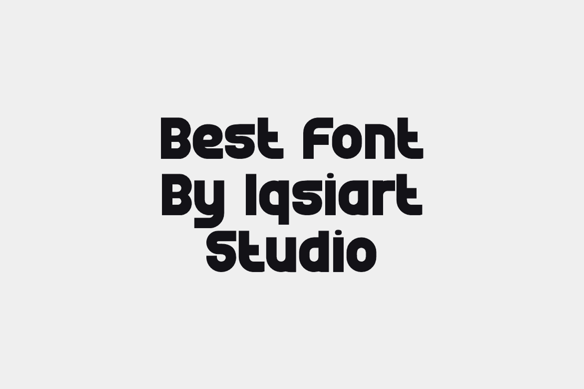 Gepsona - Bold Font, a Sans Serif Font by Iqsiart Studio (Photo 3 of 6)