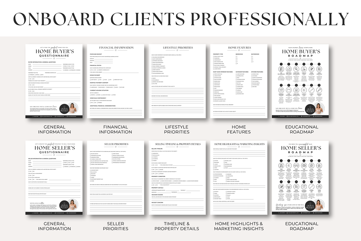 Real Estate Starter Kit Templates, a Marketing Template by BrandhavenStudio (Photo 3 of 14)
