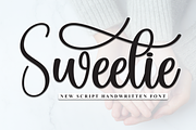 Sweetie | Script Font, a Handwritten Font by Scratchones (Thumbnail 1 of 9)