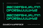 Dutech — Modern Futuristic Font, a Symbol Font by Masyafi Studio (Thumbnail 2 of 8)