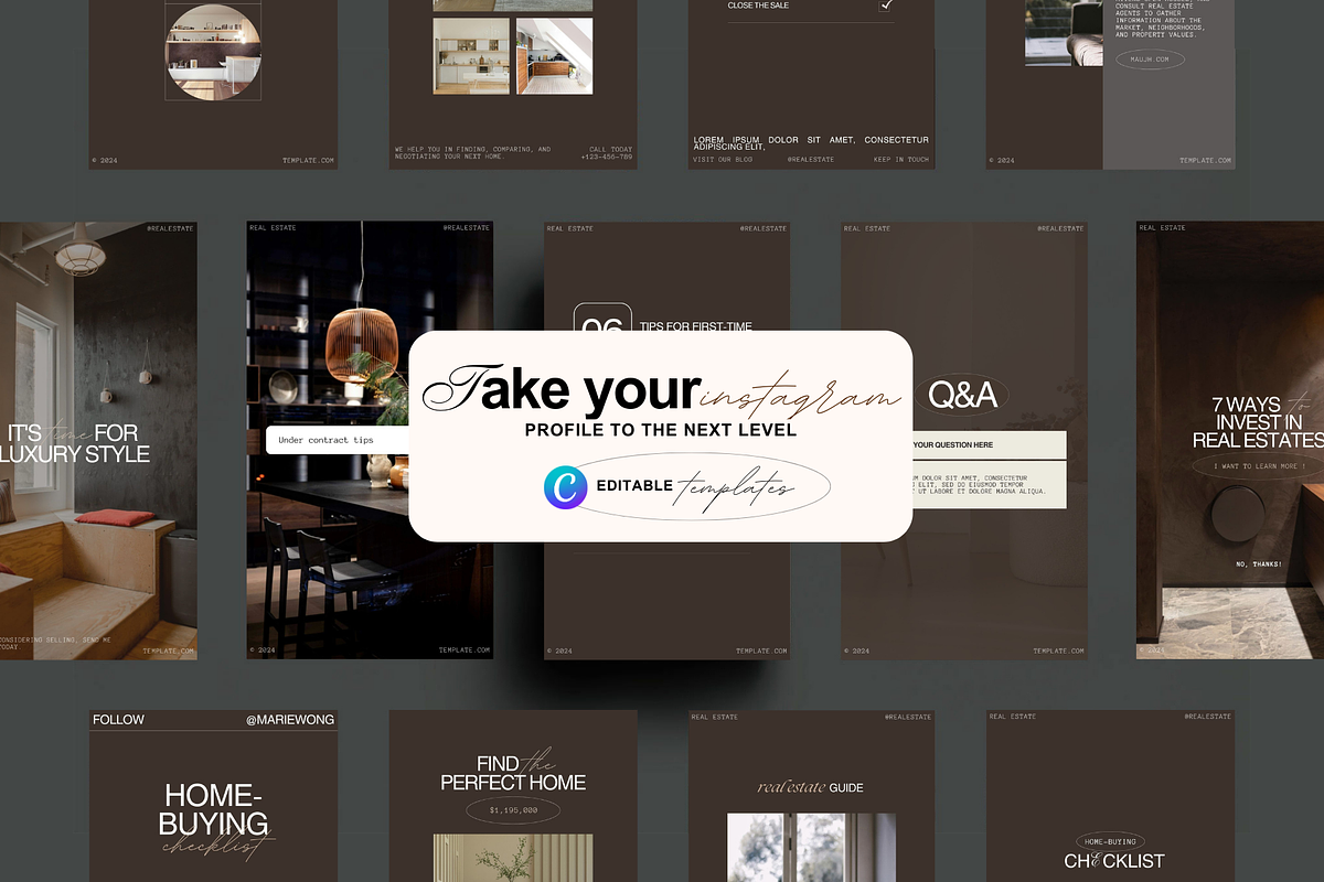Real Estate Post + Story Templates, a Social Media Template by Prapti Design (Photo 7 of 14)