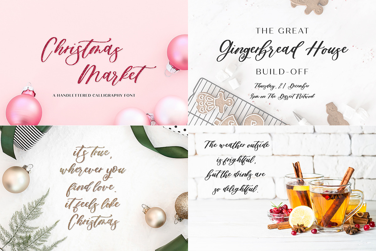The Winter Font Bundle, a Script Font by Beck McCormick (Photo 2 of 9)