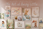 The Art of Being Little. Prints set, a Background Graphic by Lidberia (Thumbnail 1 of 9)