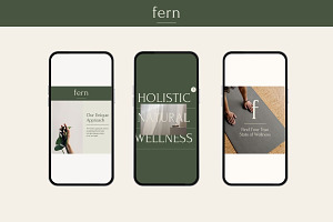 Holistic Wellness Social Templates