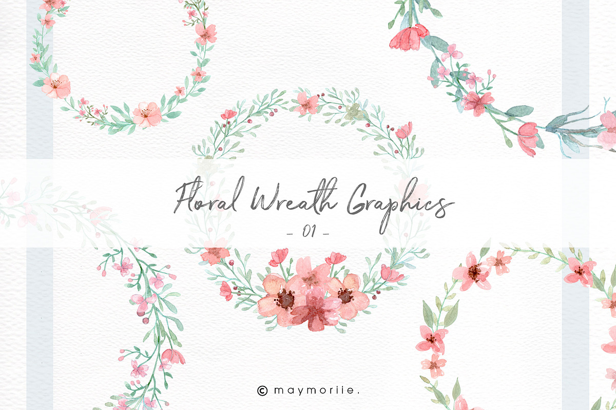 Floral graphic for invitation, an Illustration by May • SHO (Photo 1 of 9)