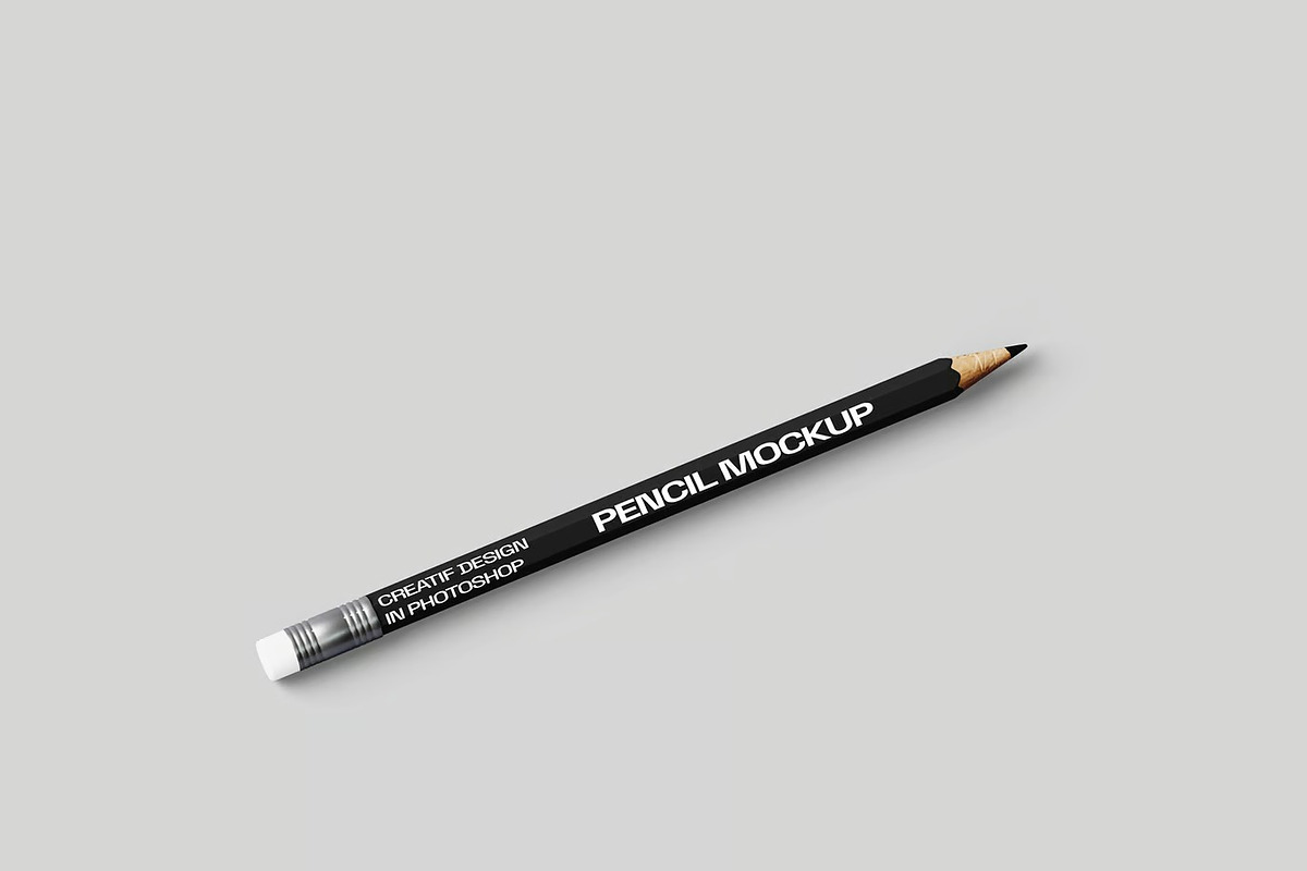 Pencil Mockup, a Pens & Pencil Mockup by renderstockmarket (Photo 3 of 4)