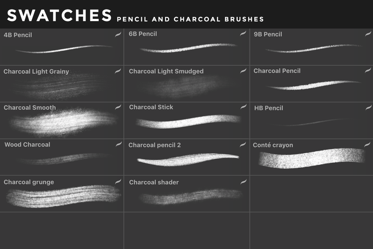 Procreate Brushes Bundle, a Brush Add-On by MiksKS (Photo 48 of 61)