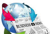 Business News Media Concepts, a Finance Illustration by TAlex (Thumbnail 3 of 6)