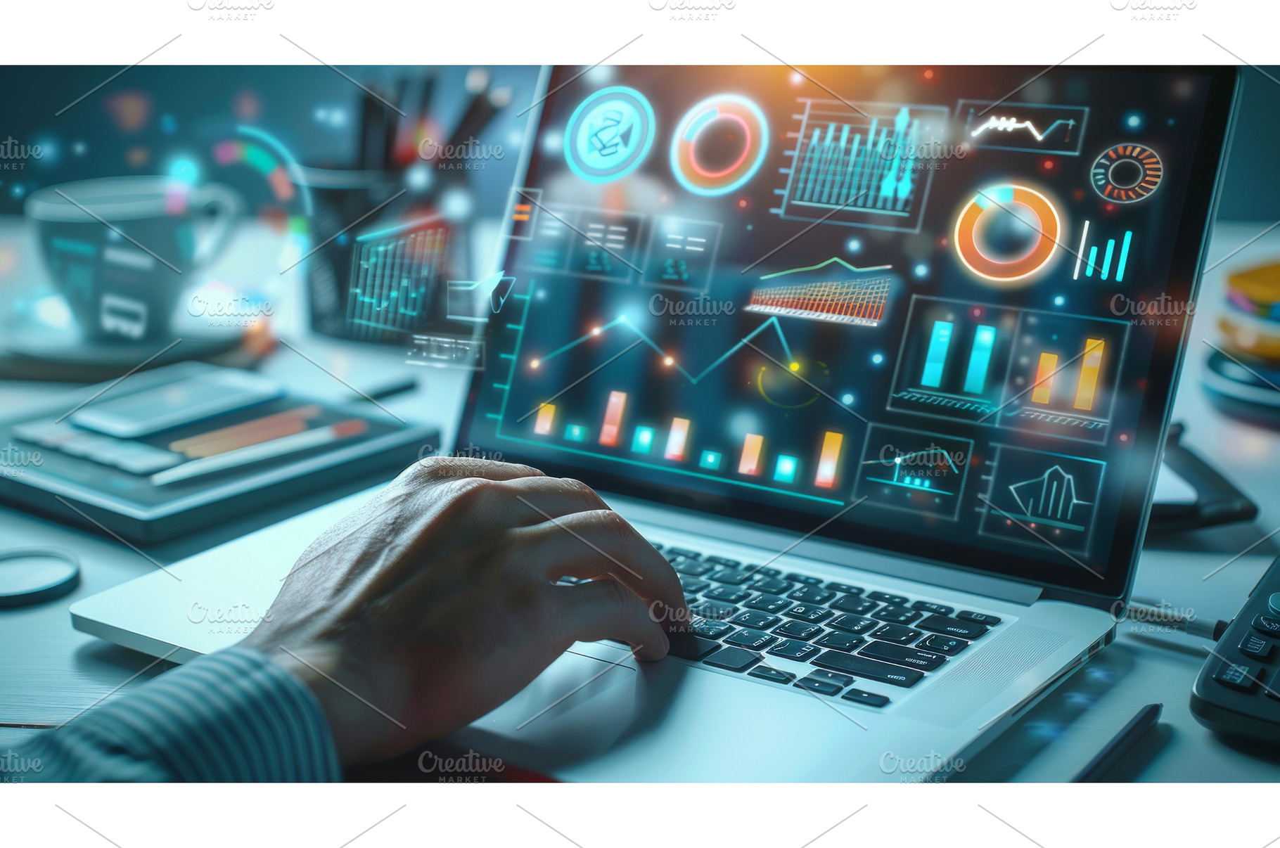 Business finance data analytics, a Business Photo by Neirfy