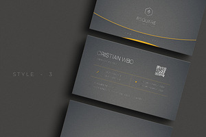 Luxury Modern Business Card - V.16