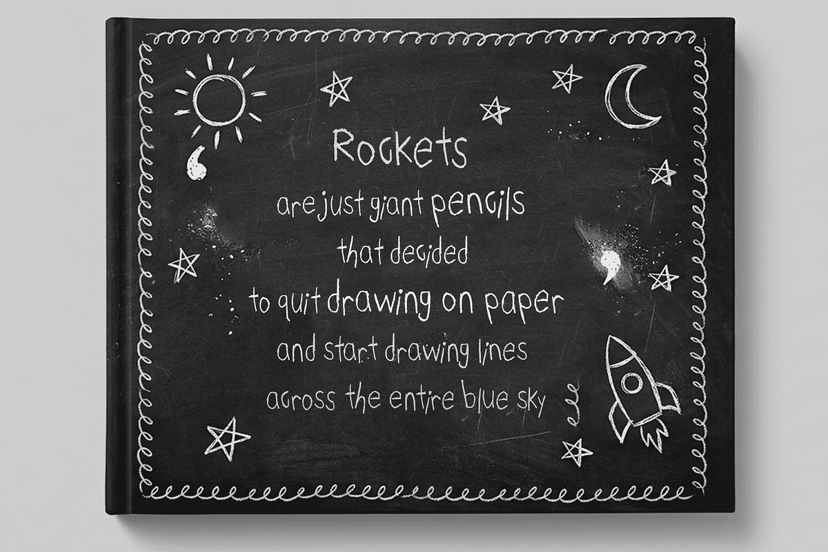 Orinella Scribble Font, a Handwritten Font by Letterhanna Studio (Photo 3 of 8)