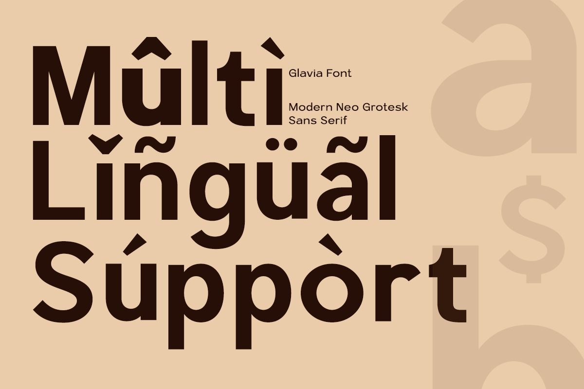 Glavia – Modern Neo Grotesk Sans, a Sans Serif Font by Say Studio (Photo 12 of 13)