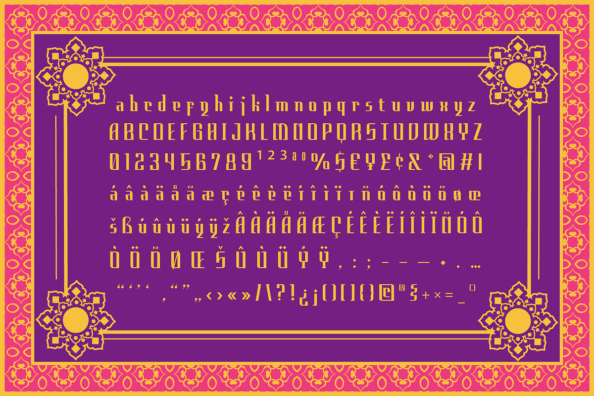 Indikhala Multi-Cultural 7 Fonts, a Sans Serif Font by Casloop Studio (Photo 6 of 9)