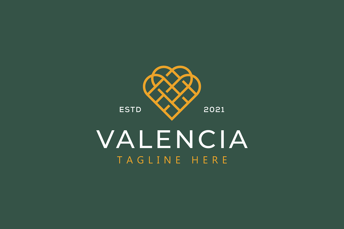 Luxury Simple Modern Style Love Logo, a Branding & Logo Template by Signatoro (Photo 2 of 2)
