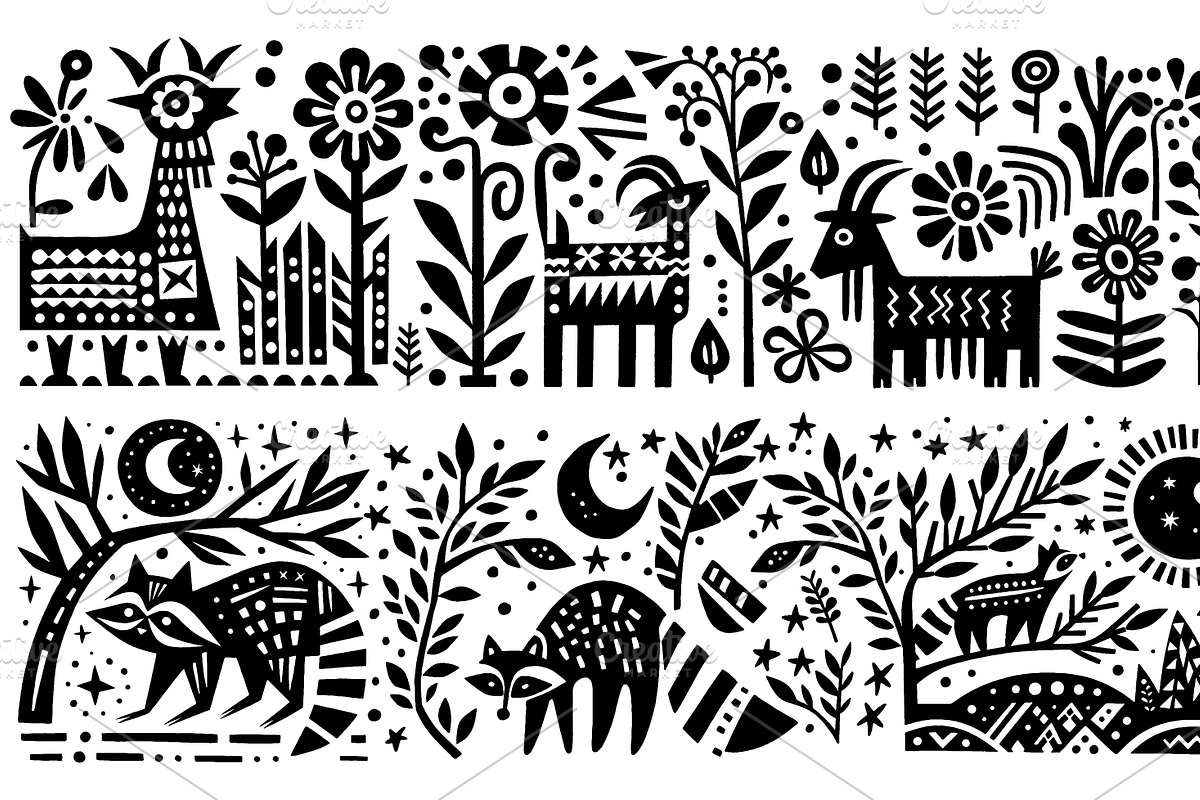 Vintage Tailor Folk Art, a Decorative Illustration by devastd (Photo 18 of 28)