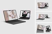 Macbook Pro & Tablet Mockup, a Wearable Device Mockup by mahhyud (Thumbnail 1 of 9)