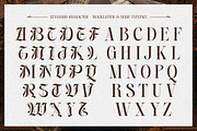 Midnight Bound - Blackletter x Serif, a Serif Font by Shakira Studio (Thumbnail 2 of 10)