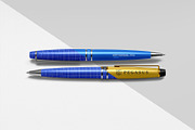 Ballpoint Pen Mockup - 8 views, a Pens & Pencil Mockup by Illusiongraphic (Thumbnail 12 of 26)