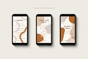 Organic Shapes Brand Pack, a Social Media Template by Galerie Design Studio (Thumbnail 14 of 14)