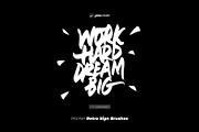 Lettering Brushes Procreate, a Brush Add-On by n.A Studio (Thumbnail 7 of 9)