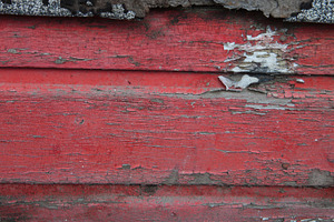 Rustic Wood Texture- Red