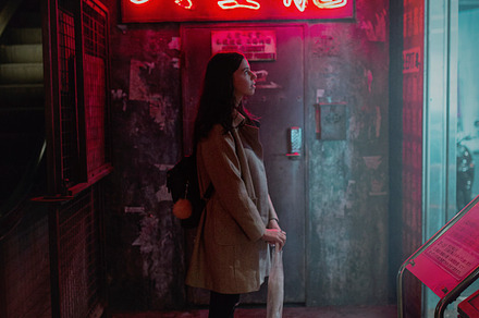 Girl Exploring Tokyo 