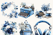 Spring Planner Girl Clipart, a Person Illustration by Design Scotch (Thumbnail 2 of 10)