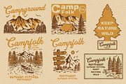 40 Outdoor Illustrations + Font use, an Object Illustration by Southerntown (Thumbnail 6 of 10)