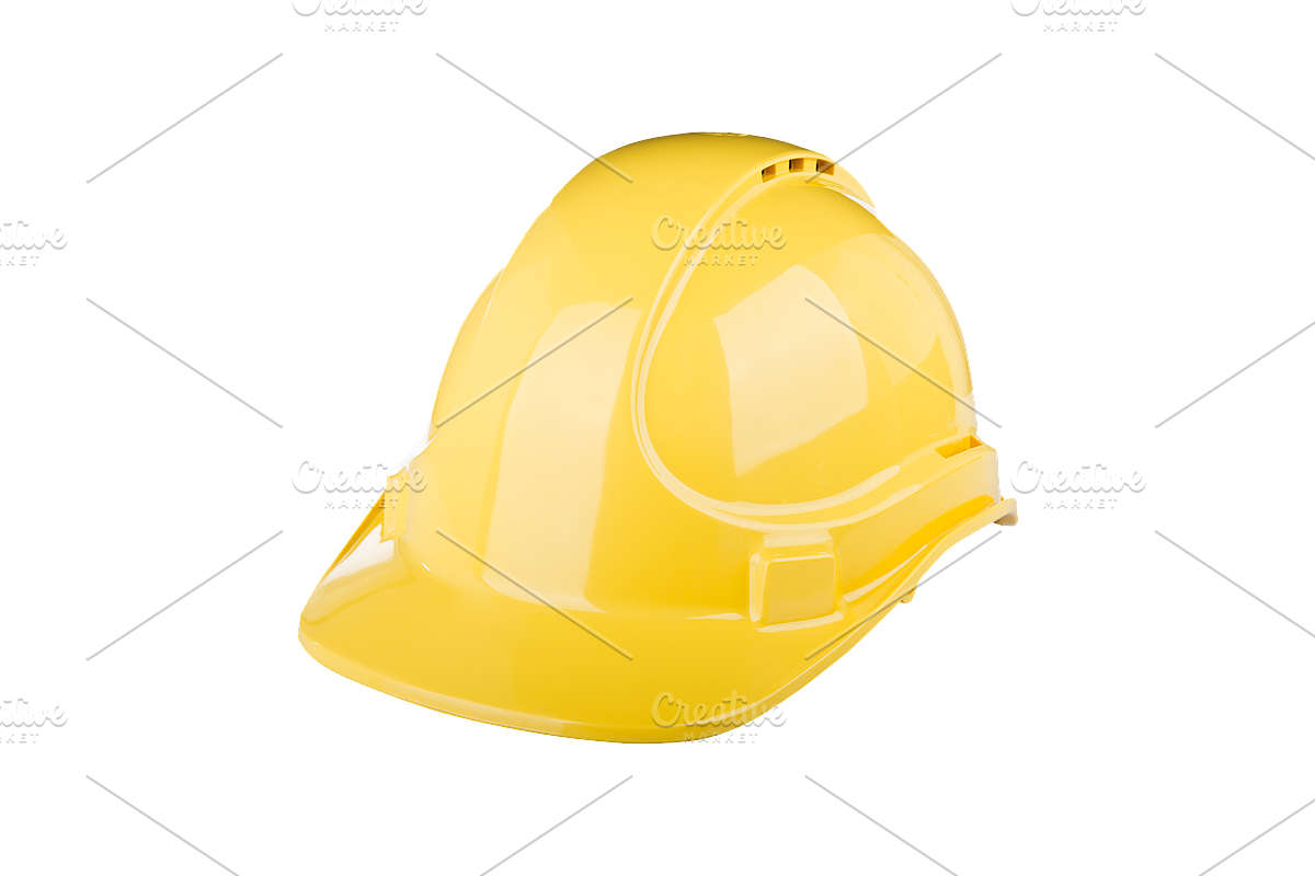 3 PNG Construction Hard Hats, an Object Graphic by THP Creative (Photo 3 of 4)