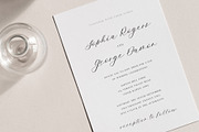 Ms. Augustine  Calligraphy Font, a Script Font by Calamar Studio (Thumbnail 6 of 15)
