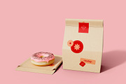 Delivery Paper Bags Mockup, a Packaging Mockup by skybluecreative (Thumbnail 2 of 2)
