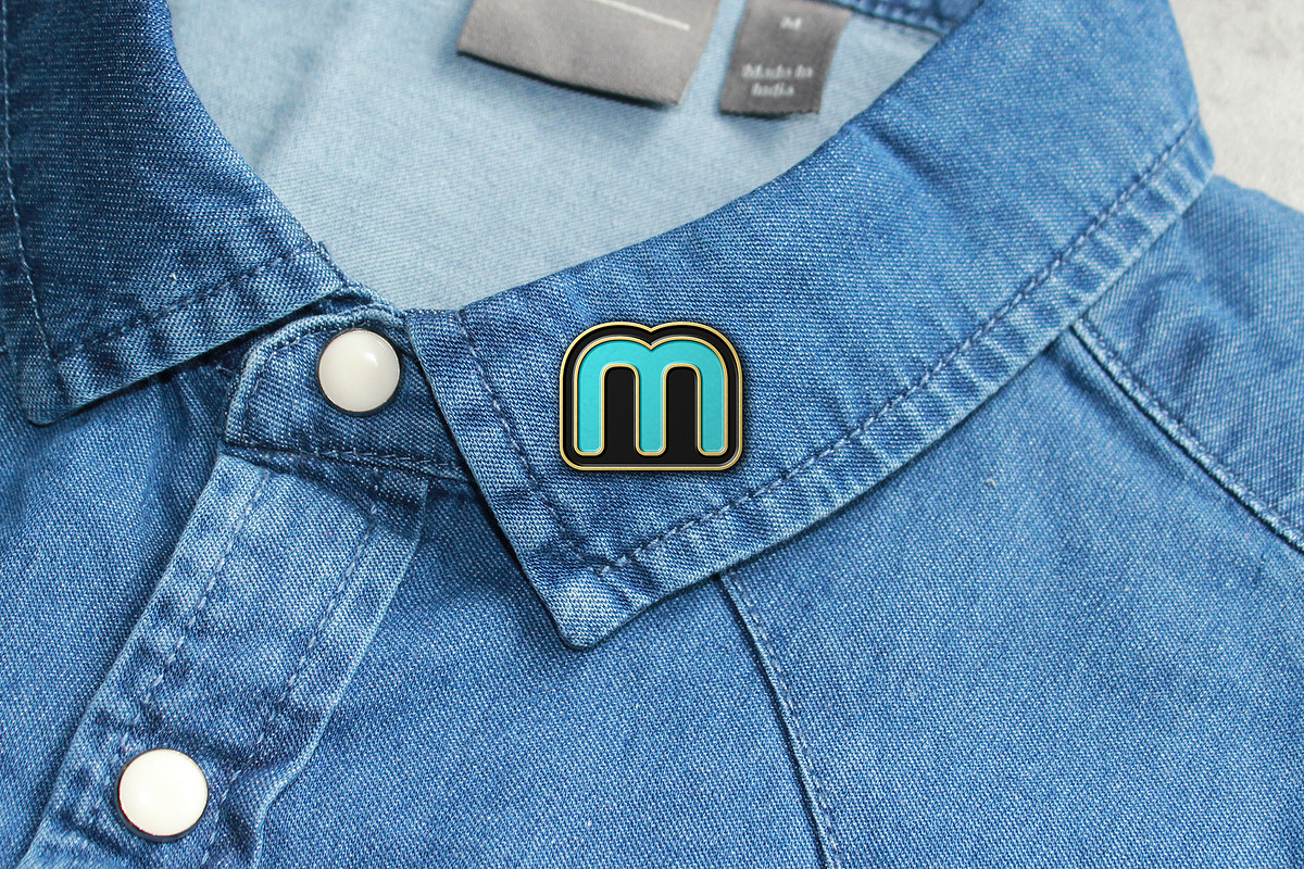 Enamel Pin Badge Mockup, a Product Mockup by Mokr (Photo 6 of 9)
