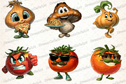 Funny Vegetable Italian Brainrot, an Illustration by DreamCafeArt (Thumbnail 7 of 8)