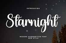 Starnight | Script Font