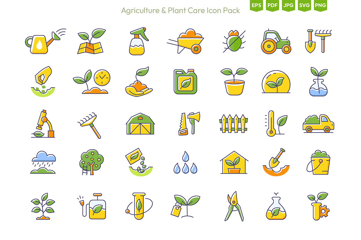 Garden Vector Line Icons, an Object Illustration by Ilia Design (Photo 2 of 6)