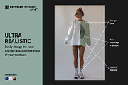 Sweatshirt Mock-Up Set, a Hoody Mockup by Freeman Studio (Thumbnail 4 of 16)