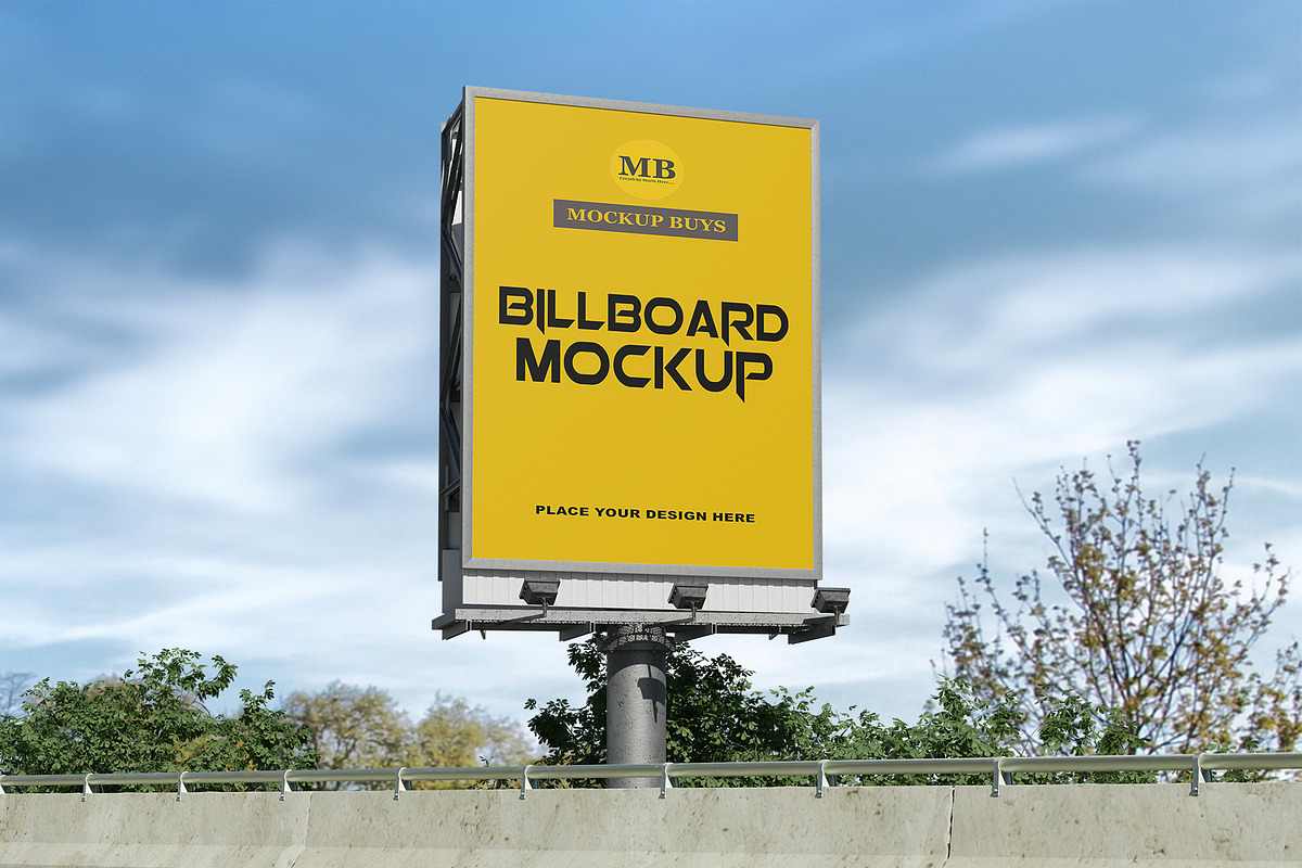 Billboard Mockup, an Advertising Mockup by mockupbuys (Photo 3 of 3)