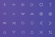 Arrows and User Interface Line Icons, an Outline Icon by FlatLineIcons (Thumbnail 3 of 7)