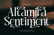 Altamira Sentiment - Elegant Serif